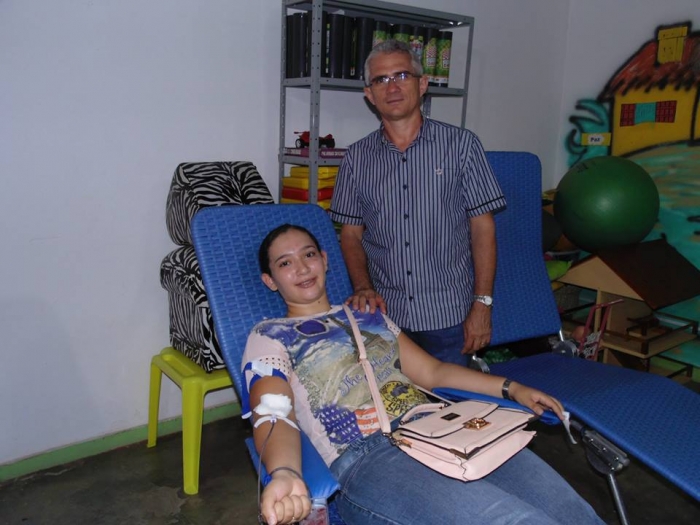 Secretaria de Saúde realiza campanha “É dia de doar sangue” no município - Imagem 1