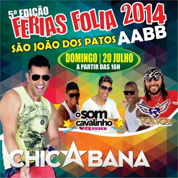 Férias Folia em São João dos Patos - Imagem 1