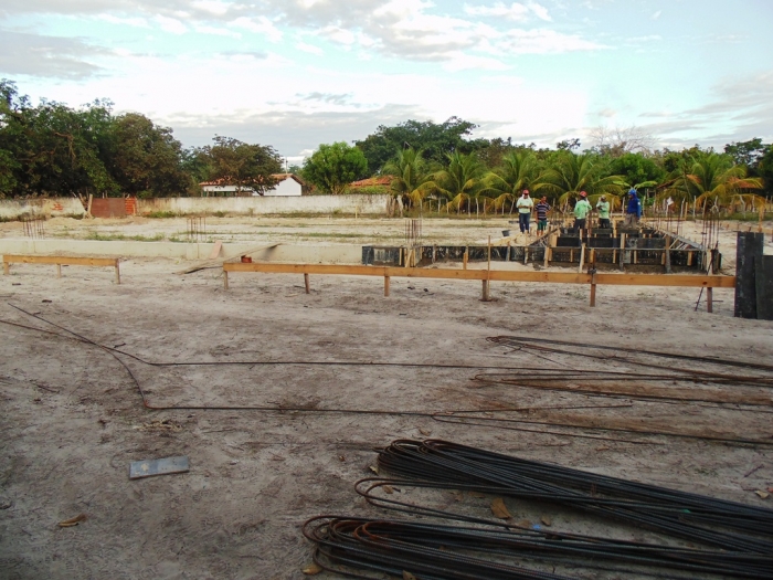 Prefeito visita as obras do matadouro e do 3º ginásio coberto de Boa Hora - Imagem 9