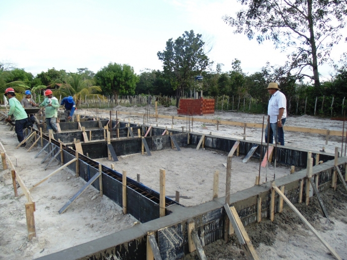 Prefeito visita as obras do matadouro e do 3º ginásio coberto de Boa Hora - Imagem 15
