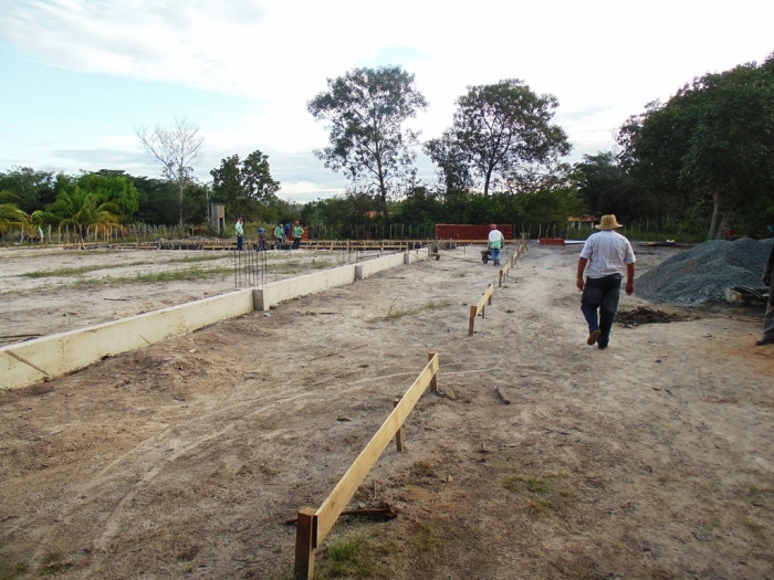 Prefeito visita as obras do matadouro e do 3º ginásio coberto de Boa Hora - Imagem 17
