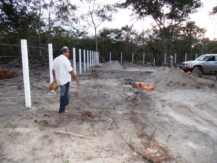 Prefeito visita as obras do matadouro e do 3º ginásio coberto de Boa Hora - Imagem 3