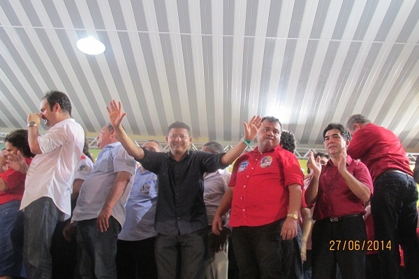 Manin Geronço e Raimundo do PT participaram da Convenção do PT Estadual - Imagem 3