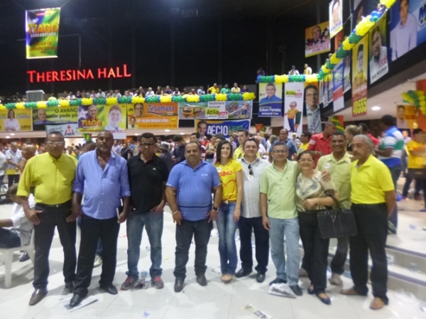 Comitiva de Redenção do Gurguéia participa de convenção em Teresina PI - Imagem 4