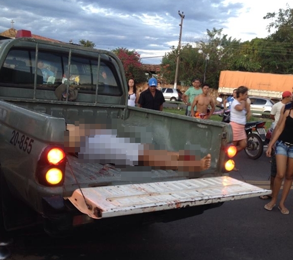 Acidente com vítima fatal no caminho do Açude Caldeirão