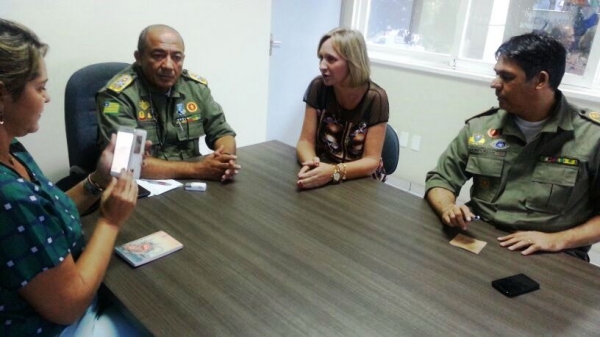 Prefeita Ema Flora pede mais segurança para o Secretário do Estado - Imagem 1