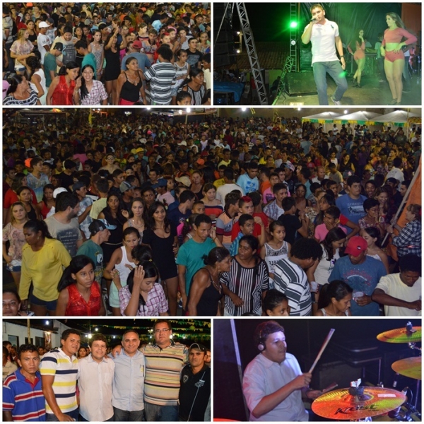 Uma multidão na 1ª noite do “Buriti Cidade Junina” em Buriti dos Lopes - Imagem 17