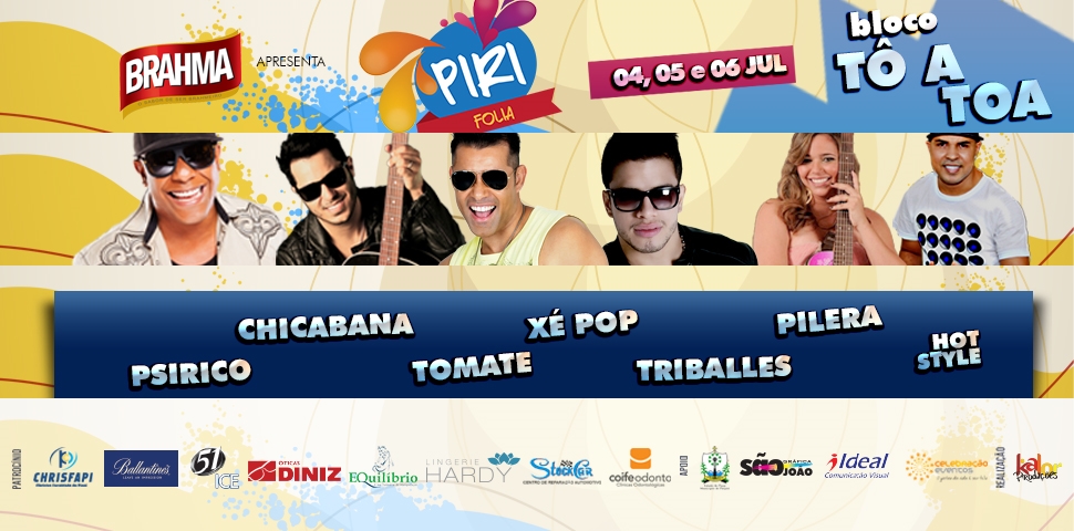 Chicabana se apresenta nesta sexta no Pirifolia