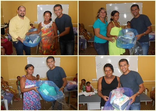 SEMAS entrega kit de enxovais para gestantes em Esperantina