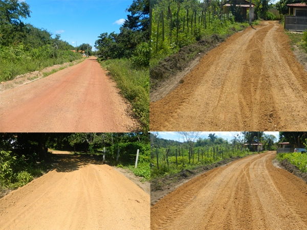 Comunidades da zona rural de Brasileira foram beneficiadas com recuperação de estradas - Imagem 5