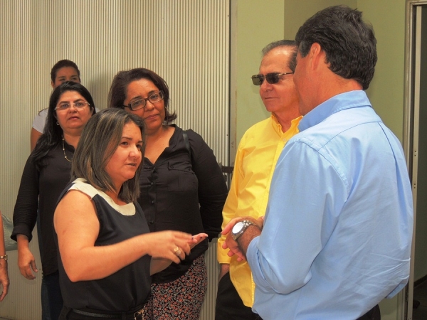 Prefeita e secretário de Saúde visitam instalações do SAMVIS e H. J. G. N - Imagem 3