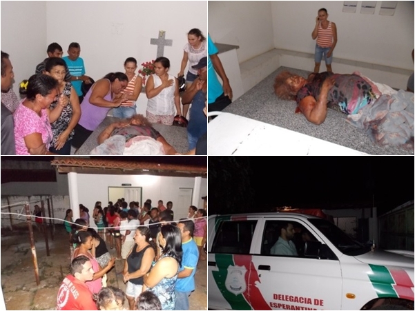 Idosa de 56 anos é morta com várias facadas  em Esperantina