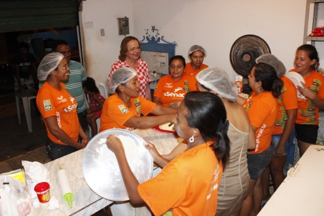 Prefeita Salete Rego visita  alunos do PRONATEC em Miguel Alves - Imagem 7