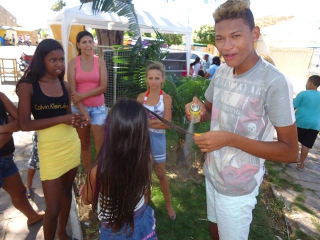 Crianças se divertem no Segundo dia da XXXI Semana Cultural da Juventude Ipiranguense - Imagem 38