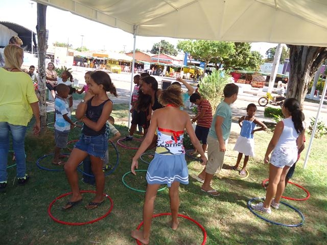 Crianças se divertem no Segundo dia da XXXI Semana Cultural da Juventude Ipiranguense - Imagem 51
