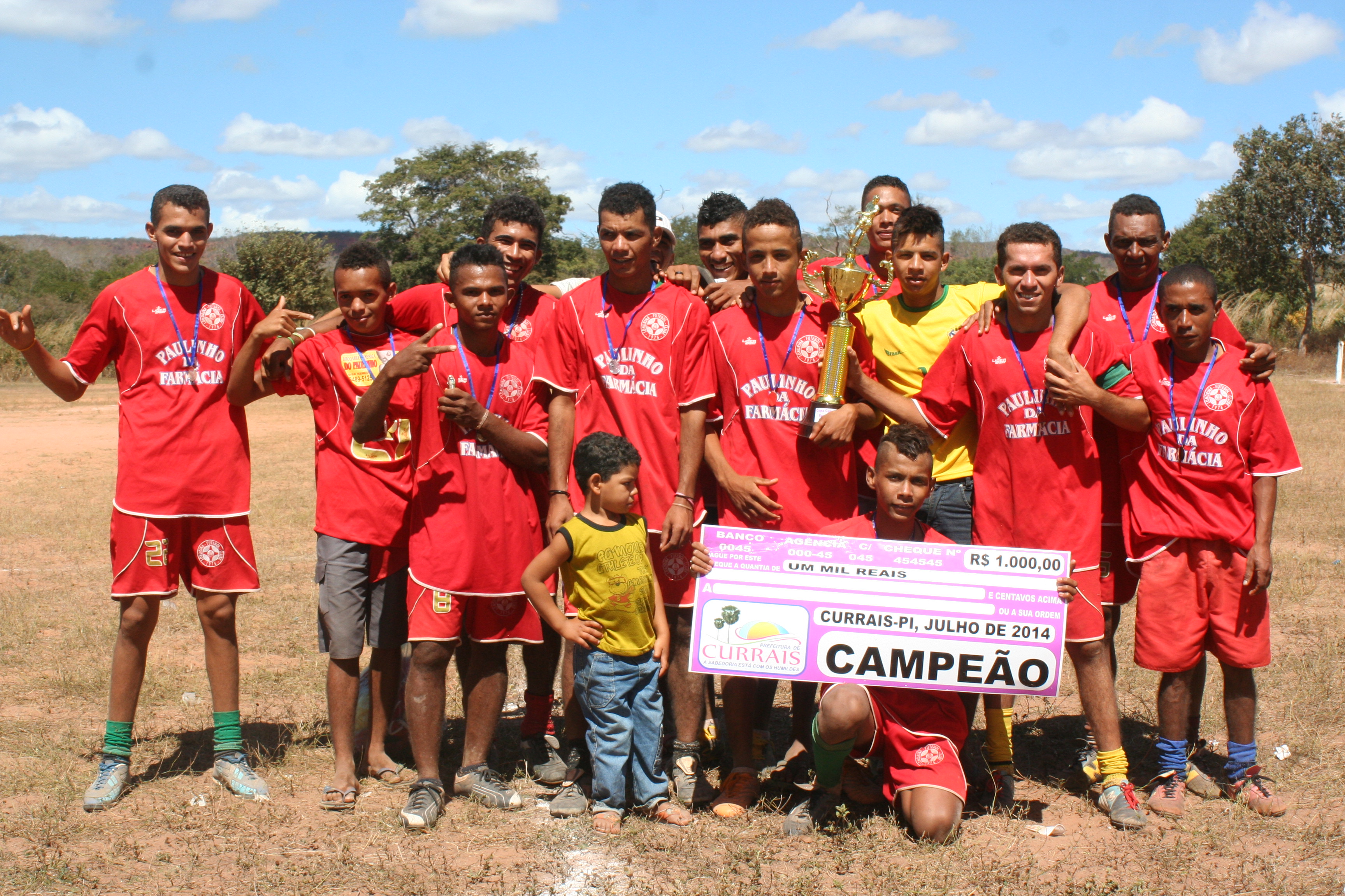 A copa currais 2014 regionais, esta na sua reta final.