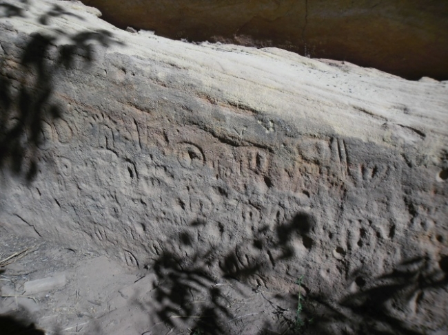 Estudiosos  começam a visitar/pesquisar pinturas rupestres em Redenção do Gurguéia  - Imagem 6