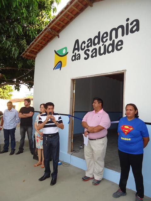Prefeito Dr. Zé Maria inaugurou a Academia da Saúde - Imagem 32