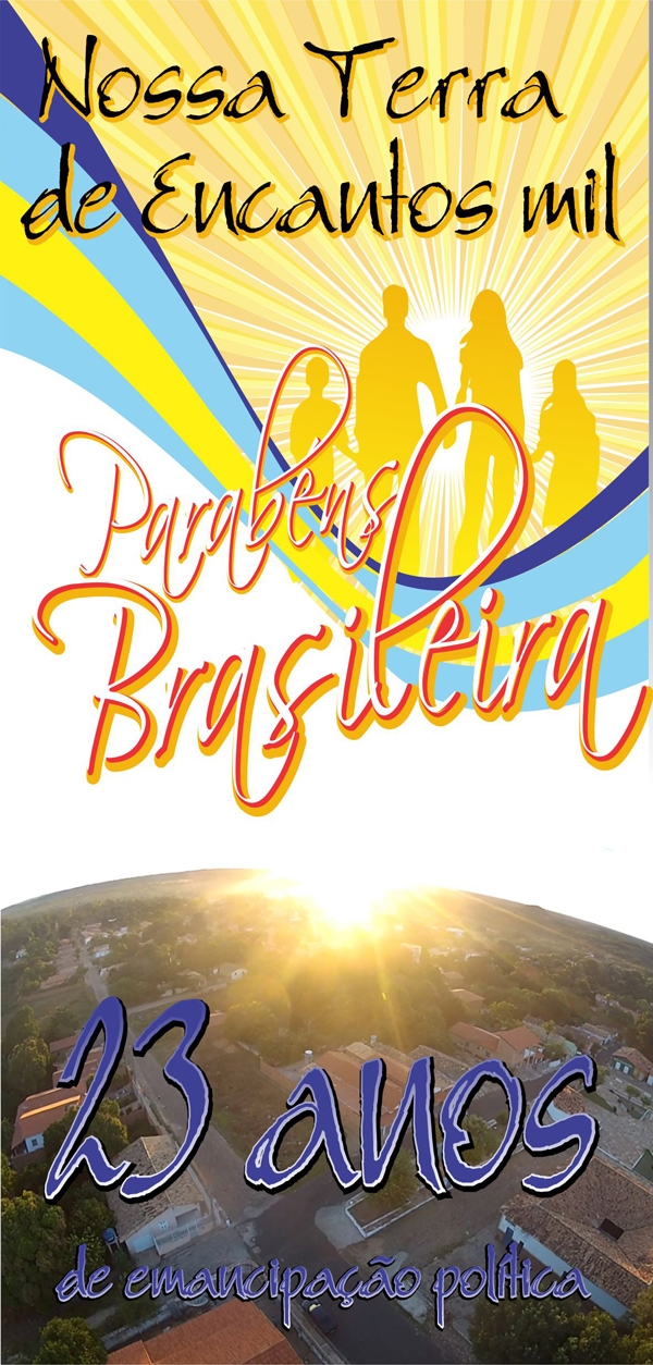 Grandes Shows agitarão o aniversário da cidade de Brasileira. Participe - Imagem 2