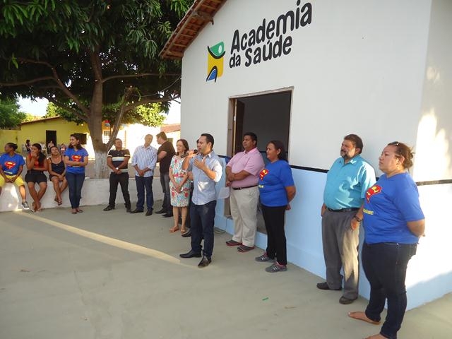 Prefeito Dr. Zé Maria inaugurou a Academia da Saúde - Imagem 40