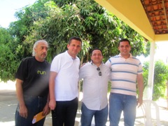 Prefeito Delano Parente recepciona o Presidente da Associação Piauiense dos Municípios 