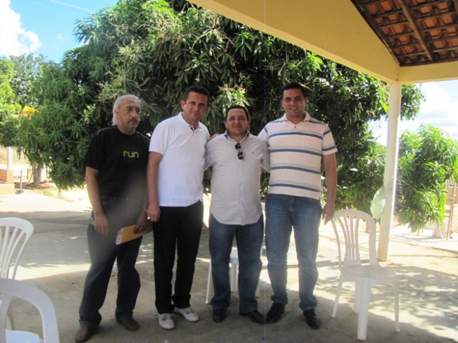 Prefeito Delano Parente recepciona o Presidente da Associação Piauiense dos Municípios  - Imagem 1