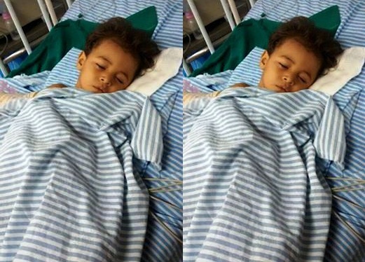 Campanha para ajudar criança que necessita de cirurgia urgente