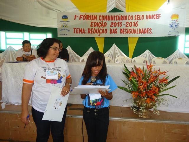 Foi realizado o I Fórum Comunitário do Selo UNICEF - Imagem 79