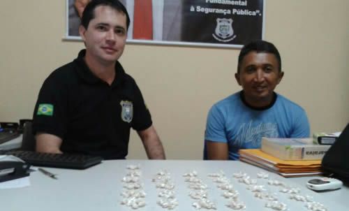 Traficante é preso em Porto com 310 pedras de crack dentro de ônibus