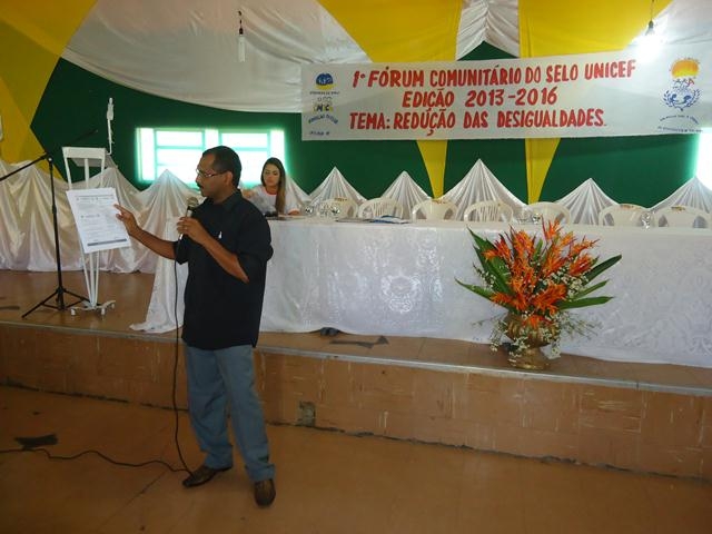 Foi realizado o I Fórum Comunitário do Selo UNICEF - Imagem 1