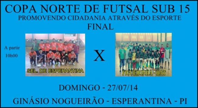 Figuerinha de Batalha faz a final do Futsal contra Seleção de Esperantina - Imagem 3