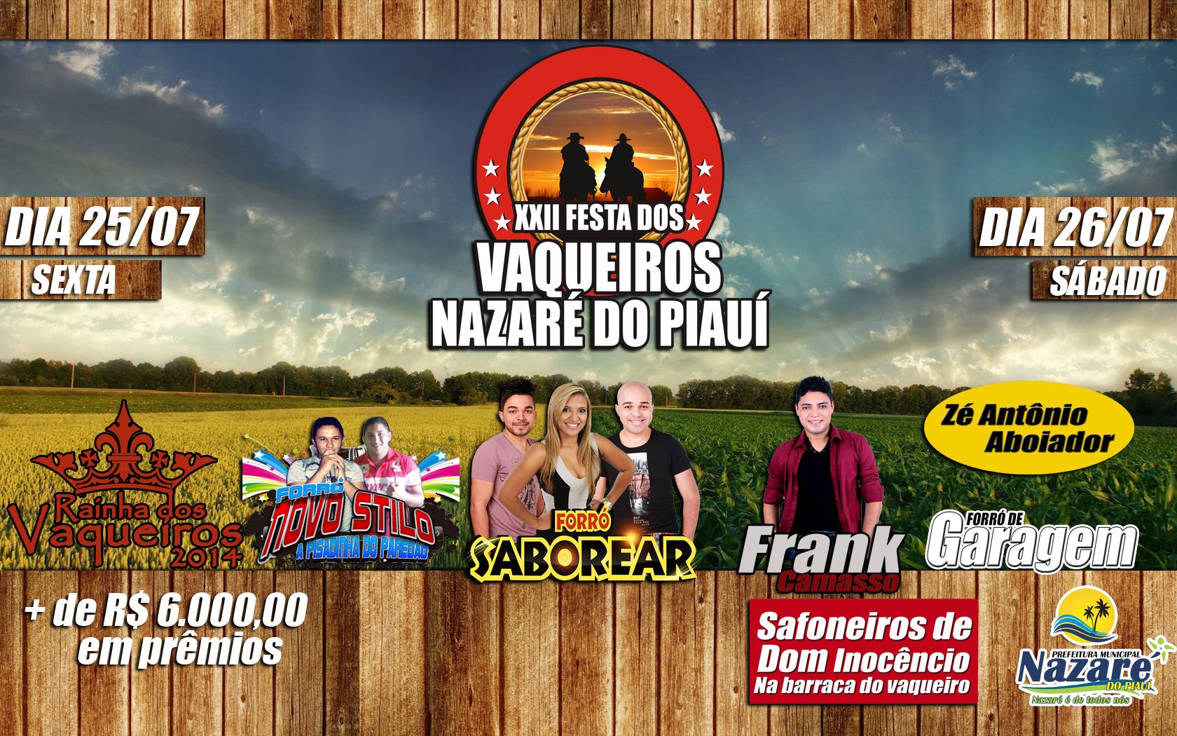 XXII Festa dos Vaqueiros em Nazaré do Piauí