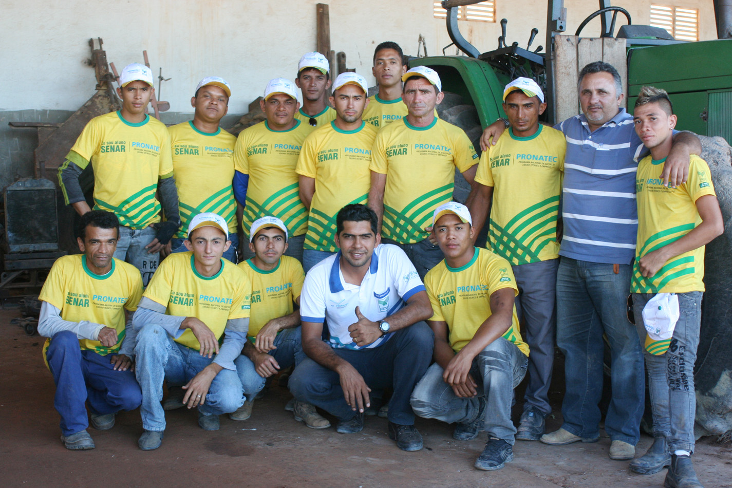 A Prefeitura de Currais esta Realizando mas um curso de operador de maquinas agricolas