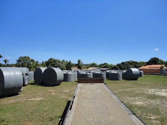 Município recebe cisternas para captação de água  - Imagem 3