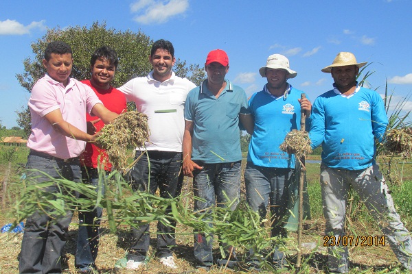 Prefeito Manin Geronço prestigia a preparação da primeira Ensilagem do município de Porto