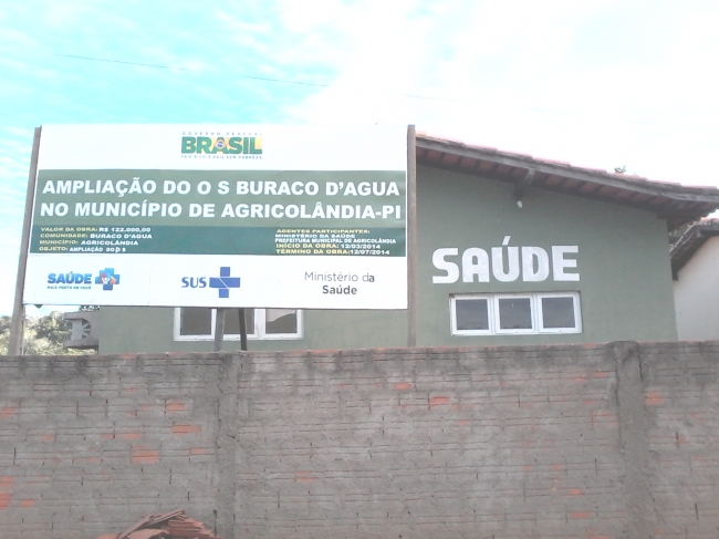 prefeito: Walter Alencar comemora o Bom Andamento das (UBS) Unidade Básica de Saúde em Agricolândia  - Imagem 3