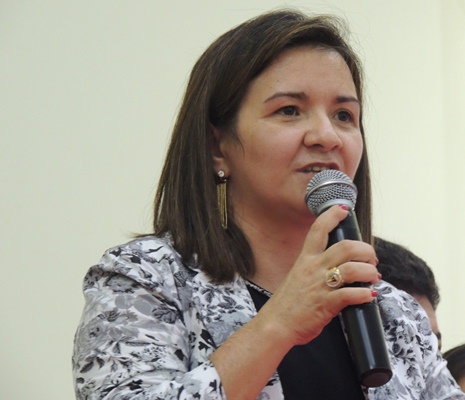 Mensagem de aniversário a Prefeita Neuma Café