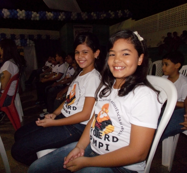 Policia Militar realizou a II formatura do PROERD em Capitão de Campos - Imagem 21