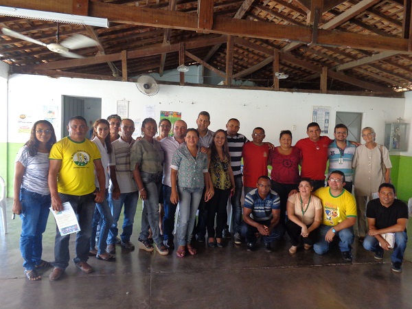 Secretário de agricultura Marcelino, participa de reunião em Piripri 