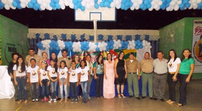 Policia Militar realizou a II formatura do PROERD em Capitão de Campos - Imagem 6
