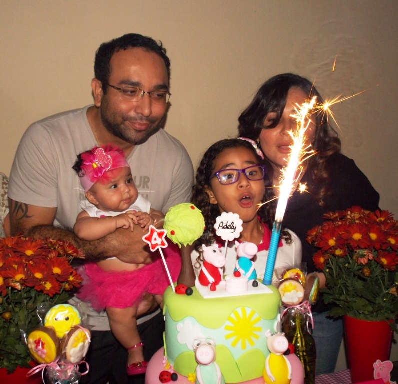 Mesário de 04 meses da pequena Adely