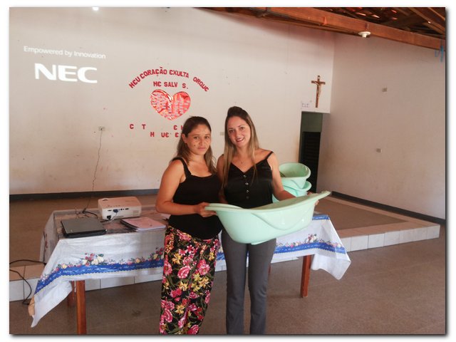 Reunião com o Grupo de Apoio e Atenção a Gestante do Centro de Referência da Assistência Social-CRAS