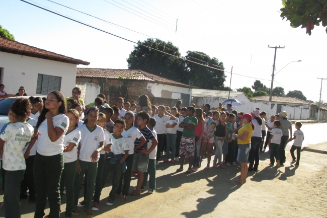 Rede Municipal de Ensino Faz o seu primeiro Ensaio para desfile de 7 de setembro em Agricolândia - Imagem 22