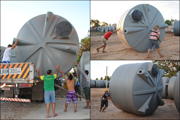 Município de Cocal começa a receber 1160 cisternas do Programa Água para Todos - Imagem 1