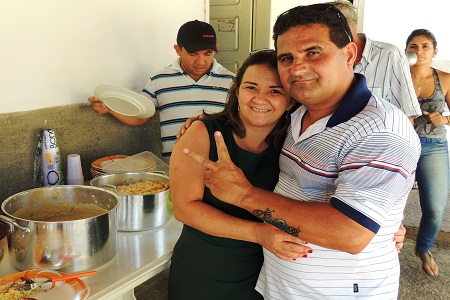 Paulo Leite recepciona Prefeita Neuma Café em sua casa com almoço