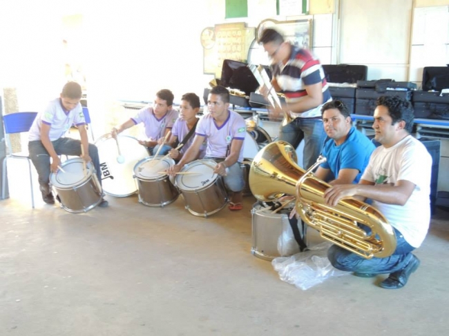 secretaria de Cultura inicia oficinas de música em Curralinhos -PI - Imagem 5