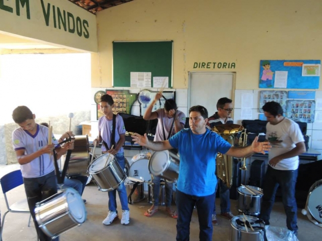 secretaria de Cultura inicia oficinas de música em Curralinhos -PI - Imagem 3