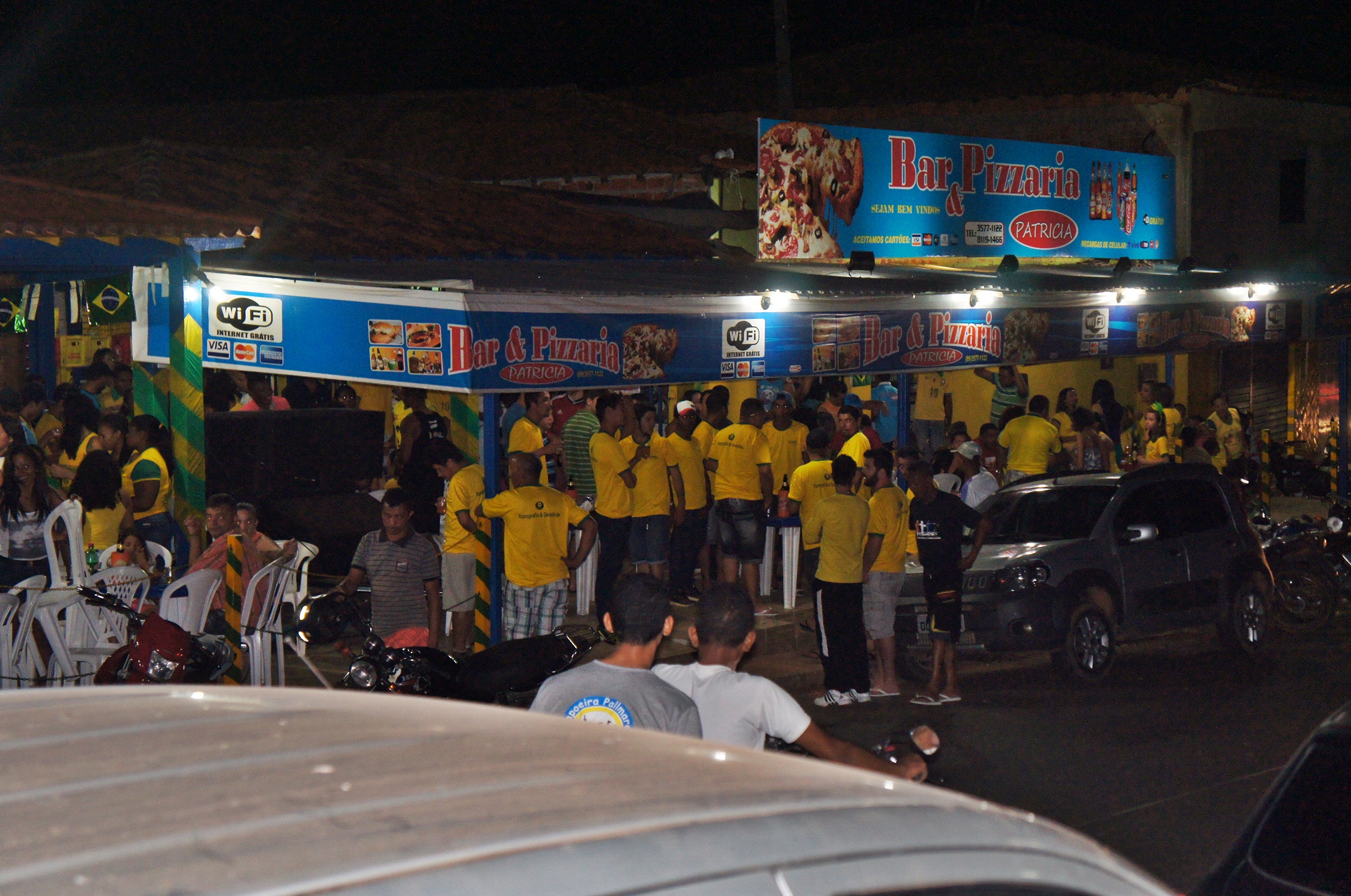 Monte Alegre em ritmo de semi final copa do Mundo do Brasil.