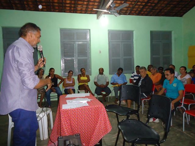 Vereadores Reuniram-se com a Com Moradores da Localidade Brejo da Fortaleza