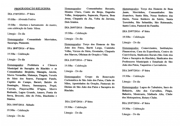 15º Festejo de Sant“Ana e São Joaquim no Povoado Morrinhos - Imagem 2